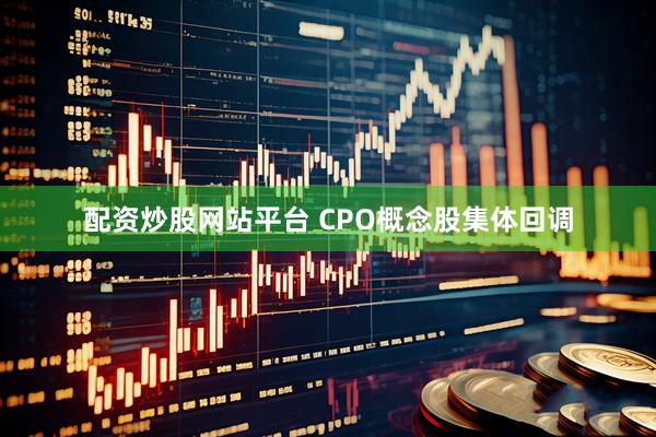 配资炒股网站平台 CPO概念股集体回调